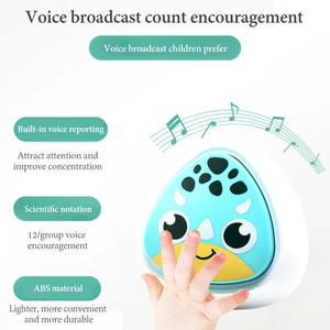 Jouet d'entraînement d'intérieur à longue portée en caoutchouc avec fonctions sonores et lumineuses de comptage vocal GZ RTS Commande en gros mixte - Product Image 2