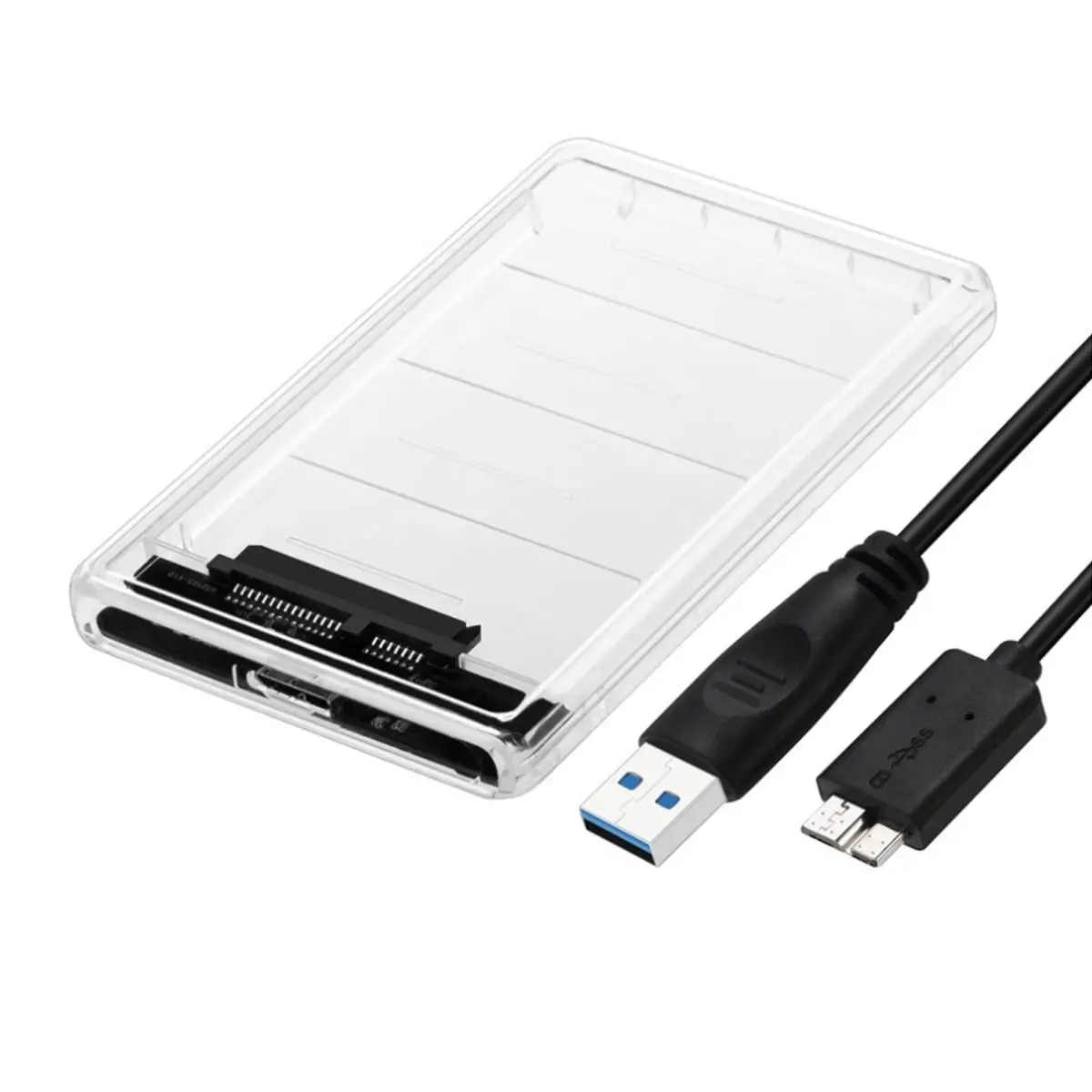 공장 가격 hdd 인클로저 usb 3.0 2.5 인치 외장형 하드 드라이브 디스크 케이스 박스 인클로저 케이스 7mm-9.5mm SATA HDD SSD