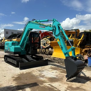 Excavatrice d'<span class=keywords><strong>occasion</strong></span> Kobelco SK75-8, mini-excavatrice de haute qualité, 7 tonnes, pour travaux agricoles, de construction et industriels, excavatrice sur chenilles d'<span class=keywords><strong>occasion</strong></span> - Product Image 1