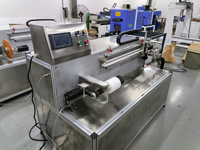Machine de collage de tubes thermorétractables WOLJIA, machine de revêtement de manchons thermorétractables, équipement de revêtement adhésif thermofusible pour plastique