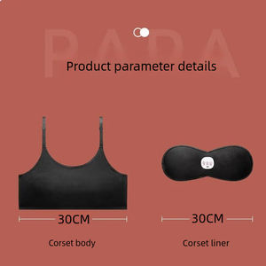 Vibrierende straffende Entspannung und Durchblutung Elektrisches Brustwarzen massage gerät BH-Wärme massage produkt zur Vergrößerung - Product Image 6