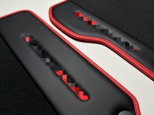 Tapis de sol en nylon personnalisés épaissis pour Ferrari GTC4 Lusso T <span class=keywords><strong>V8</strong></span> V12 Shooting Brake, couleur et <span class=keywords><strong>logo</strong></span> personnalisés, tapis de sol - Product Image 3
