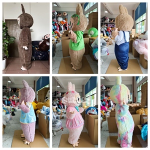 Trang phục biểu diễn phong cách Labubu Shegnchi, số lượng đặt hàng tối thiểu 1 bộ, trang phục mascot tùy chỉnh, nhân vật hoạt hình dành cho người lớn - Product Image 2