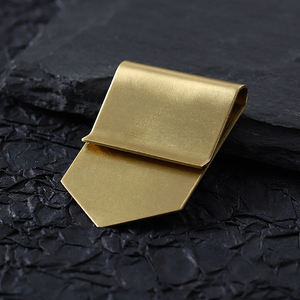 Clip para Billetes Personalizado con Diseño de Logotipo de Empresa, Metálico en Blanco de Acero Inoxidable Plateado, Grabado con Láser, para Cartera, Tarjetas y Dinero en Efectivo - Product Image 6