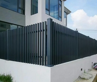 Balustrade de luxe en aluminium soudée sans joint pour villa, design traditionnel pour jardin, balcon, escalier résidentiel