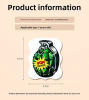 Livraison rapide Pétard jouet auto-détonnant à simulation de main explosive, gonflable automatiquement, à effet choc et bruit, célèbre sur Internet