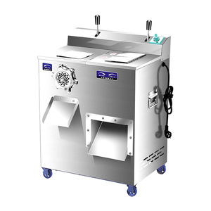 Divine Tiger - Picadora de Carne Comercial de Acero Inoxidable de 2.2kW, Rebanadora, Trituradora, Embutidora de Salchichas - Product Image 1