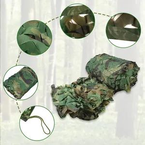 Red de Camuflaje, Malla de Camuflaje para Caza, Sombra para Eventos, Rollo de Malla de Camuflaje al por Mayor - Product Image 3