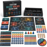 Jeu de cartes Hexagonal City Tiles sur l'alphabétisation média et informationnelle - Jeu de stratégie éducatif en carton pour 2 à 6 joueurs