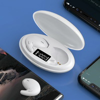 Écouteurs sans fil J90 Sleep, semi intra-auriculaires, TWS, commande tactile, écran LED, pour un usage quotidien