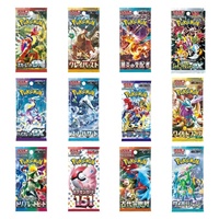 Version japonaise authentique TCG sur le thème d'Écarlate et de Violet – Cartes de jeu à collectionner en papier pour les séries de jeux de cartes, à partir de 14 ans