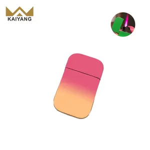 Bonito Colorido Fumar Acessórios Personalizado Metal Inflável Chama Rosa Tocha Girly Isqueiros Para Cigarro