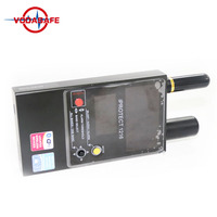 Détecteur RF portable Vodasafe VS-1216 et détecteur de microphones cachés pour la sécurité des hôtels et des voyages