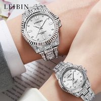 Ensemble de montres de luxe pour couple en quartz, étanches, en acier inoxydable, vente en gros, montres de créateur pour hommes, marque célèbre pour femmes