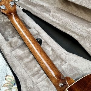 Violão Acústico de Alta Qualidade de <span class=keywords><strong>40</strong></span> Polegadas, Todo em Madeira de Koa, Estilo Cutaway, Mogno/Ácer/Rosewood Sapele Fosco - Product Image 4