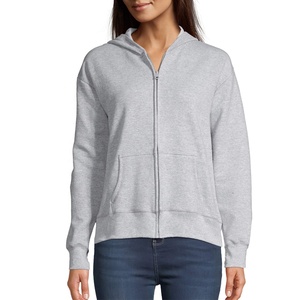 Sweat-shirt à capuche unisexe en molleton polyester/coton épais 340g, personnalisable avec logo, pour hommes et femmes, vente en gros - Product Image 5