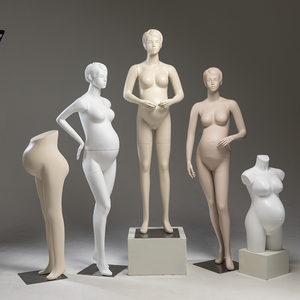 <span class=keywords><strong>Mannequin</strong></span> de grossesse finition mate pour présentation en magasin de maternité, support ABS de haute qualité pour boutique - Product Image 5