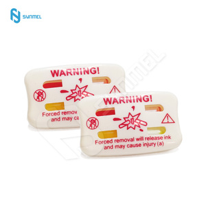 Synmel RF Hệ thống chống trộm an ninh ABS nhựa <span class=keywords><strong>tag</strong></span> từ khóa cảnh báo <span class=keywords><strong>EAS</strong></span> mực <span class=keywords><strong>pin</strong></span> cho bán lẻ quần áo cửa hàng siêu thị - Product Image 2