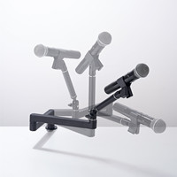 Support de bras de microphone professionnel, fabrication en usine, bras de micro réglable en alliage d'aluminium, rotation à 360 degrés, gestion des câbles, jeu, musique
