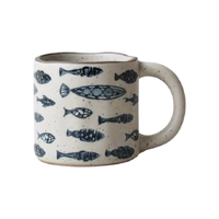 Ensemble de tasses à café et à thé en céramique et porcelaine de qualité alimentaire, peintes à la main, écologiques, résistantes à la chaleur, design classique, avec soucoupes Isalt