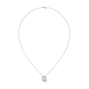 Joyería Fina, Colgante de Plata con Diamantes Cultivados en Laboratorio, Diseño Brillante, Ideal para Regalos, Aniversarios, Cumpleaños - Product Image 3