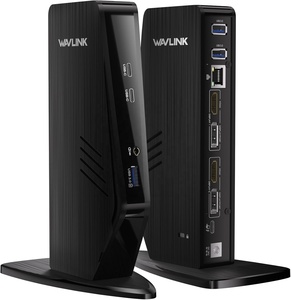 Estación de acoplamiento Wavlink Agent 13 <span class=keywords><strong>en</strong></span> 1 UG39PD1 para Mac y Windows con DisplayLink, estación de acoplamiento universal 13 <span class=keywords><strong>en</strong></span> 1 para portátiles con USB <span class=keywords><strong>C</strong></span> - Product Image 1