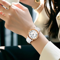 Montre de Luxe Personnalisée pour Femme en Acier Inoxydable Seiko, Élégante, à Quartz, 32mm, Verre 16mm, Simple, Tendance, avec Aiguilles en Cuir