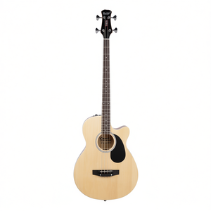 Guitare Basse Électro-Acoustique 5 Cordes Glarry GMB101 avec Égaliseur 4 Bandes EQ-7545R Bois Naturel - Product Image 1