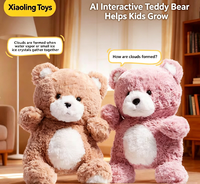 Grand ours en peluche brun clair de 39 pouces - Ours en peluche géant pour maman et bébé - Cadeau pour la fête des mères