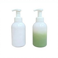 Bouteille vide en PET de 600 ml avec pompe à mousse pour gel douche, nettoyant visage, shampoing, emballage cosmétique avec logo personnalisé, couleur OEM/ODM