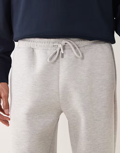 Wholesale Sport Mid Waist Running Sweat <strong>Pant</strong> 50% Cotton 50% Polyester Jogging <strong>Trackies</strong> Custom Sweatpants Men's <strong>Pants</strong> in Grey - Product Image 2