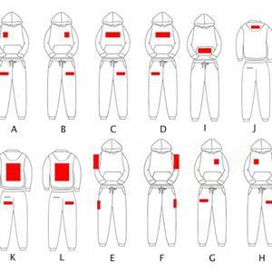 QZFSO Vente en gros de vêtements de plein air pour adultes personnalisés Survêtements en polyester de meilleure qualité Survêtement pour hommes Jogging Costumes de sport - Product Image 6