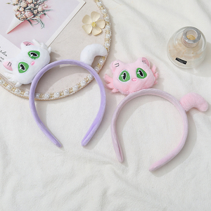 2024 Nieuwe 3d Kat Spa Hoofdband Sweet Facial Hair Tie Make-Up Hoofdbanden Voor Vrouwen En Meisjes Gezicht Wassen Hoofd Wraps - Product Image 5