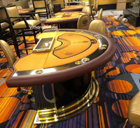 Chaise de casino de style allemand Chaise de poker dorée Tabouret de bar avec accoudoir Chaises de bar à fente pivotante pour le jeu