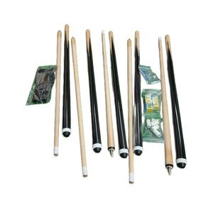 Taco de billar infantil de 122cm y 145cm con eje de madera ligero de arce, accesorio para mesa de billar - Product Image 5