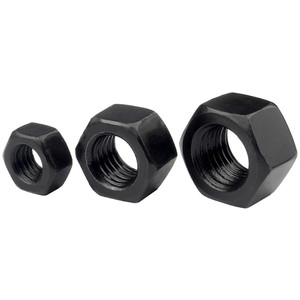 Tuerca Hexagonal Negra de Acero al Carbono de Alta Calidad y Resistencia Grado 4 / 5 / 6 / <span class=keywords><strong>8</strong></span> / 10 / 12 UNC UNF 3/16 1/2 5/32 DIN934 - Product Image 3