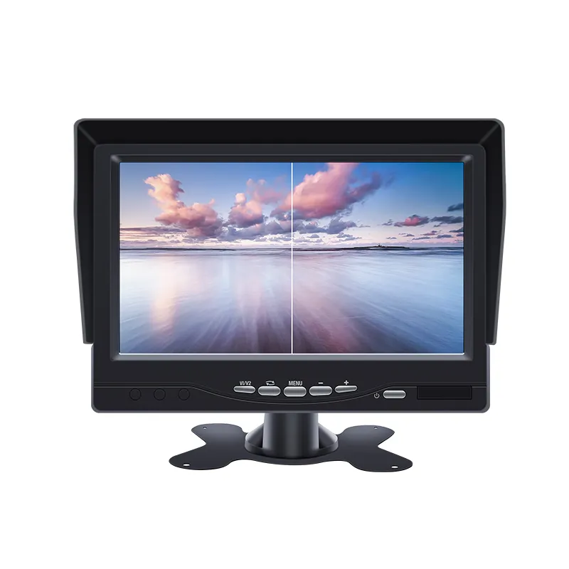 7 Inch Inbegrepen Hoofdtelefoon Android Hoofdsteun Video Hd Auto Monitor Voor Bus