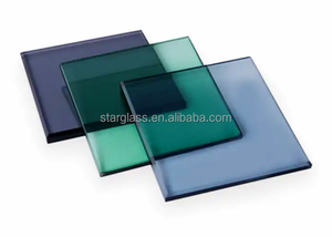 زجاج عائم ملون عاكس للحرارة بألوان برونزية داكنة وزرقاء وخضراء وسوداء بسماكات 3 مم و4 مم و5 مم و5.5 مم و6 مم و8 مم و10 مم - Product Image 3