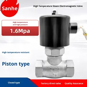 Vanne solénoïde à vapeur haute température en acier inoxydable US, matériau 304, US-15/US-20/US-25, fabriqué en Chine continentale - Product Image 2
