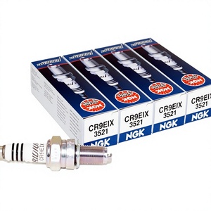 Juego de 4 Bujías de Iridio <span class=keywords><strong>CR9EIX</strong></span> para Autos OLIVER - Tamaño y Rosca de 10 mm, Hechas en China - Product Image 1