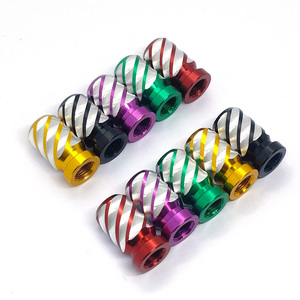 <span class=keywords><strong>Bouchon</strong></span> de <span class=keywords><strong>valve</strong></span> fantaisie universel en alliage d'aluminium anodisé pour voiture moto - Product Image 5