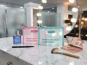 Bolsa Organizadora de Malla de Nailon Transparente al por Mayor con Múltiples Bolsillos y Cremallera, Inserto para Bolso con Logotipo Personalizado para Viajes - Product Image 3
