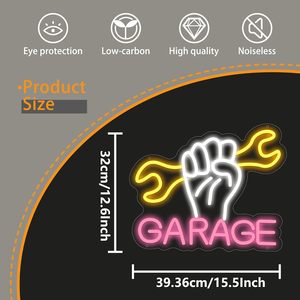 Garage repair neon LED dimmable USB powered ambient <b>light</b> store <b>window</b> decoration <b>light</b> street indicator <b>light</b> landscape <b>light</b> - Product Image 3