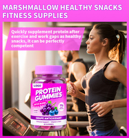 Permen Protein Whey Rasa Anggur & Blueberry 20g Mendukung Pemulihan Otot untuk Pengguna Gym Grosir Partai Besar