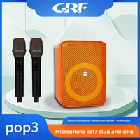 GRF POP3 Étanche pour haut-parleur Bluetooth Portable extérieur KTV & Home cinéma Haut-parleur Ksong Impédance 8ohm pour le camping