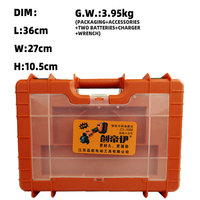 Mini100mm électrique 18V 20V 21V batterie Lithium-Ion meuleuse d'angle sans fil sans brosse rectifieuse Mini meuleuse