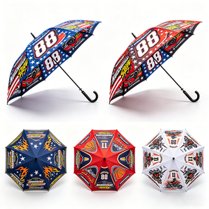 30 Inch Single Layer Wind Resistance Big Size Sports New Design Promotional Automatic Open Custom Golf Umbrella For Giveaways - Product Image 2