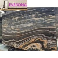 Dalle de quartzite fusionnée violette Raw Bookmatch
