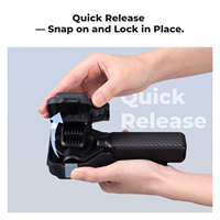 Accessoires pour caméra d'action et de sport K&F Concept, étui de protection portable 2 en 1 résistant aux rayures et aux chocs pour DJI Pocket 4P
