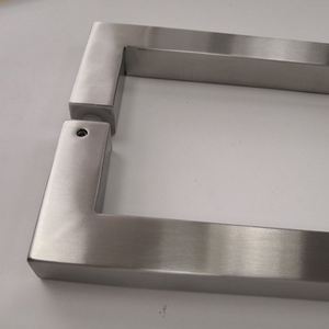 Hot Sell Aluminum Round Tube Stainless Steel Entry <b>Door</b> <b>Knob</b> Pull Handle for <b>Glass</b> <b>Door</b> - Product Image 5